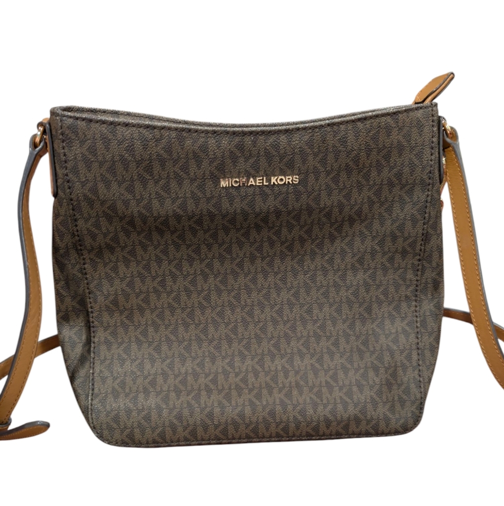 Michael Kors Brown Crossbody Bag Purse Like New